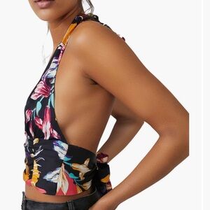 Free People | Seraphina Crop Top Halter | Small | NWT
